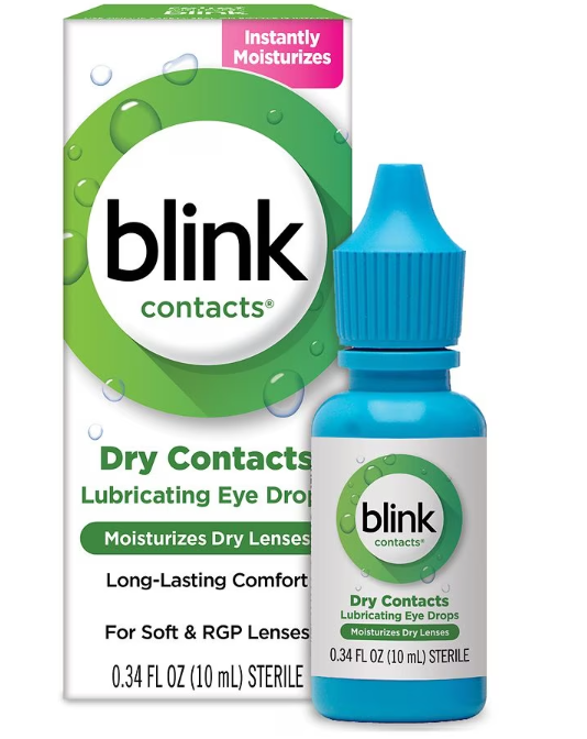 0.34-Oz Blink Contacts Lubricating Eye Drops $0.90 ea Limit 3 w/Store Pickup on $10 Walgreens