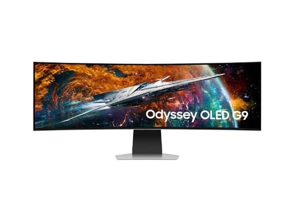 $1000 49 Samsung Odyssey G9 G93SC DQHD OLED 240Hz Curved Gaming Monitor