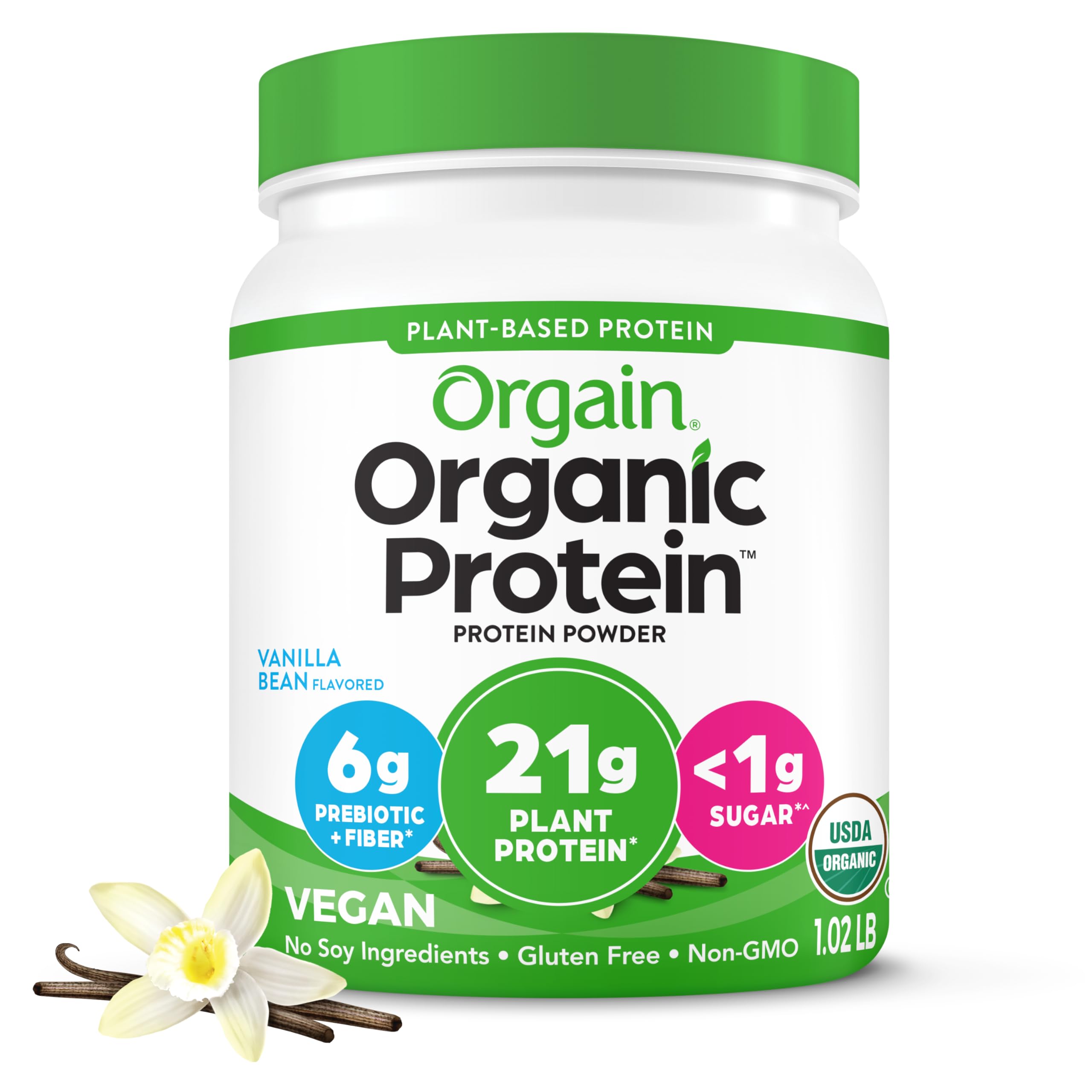1.02-Lb Orgain Organic Vegan Protein Powder Chai Latte $11.45 w/ Subscribe Save