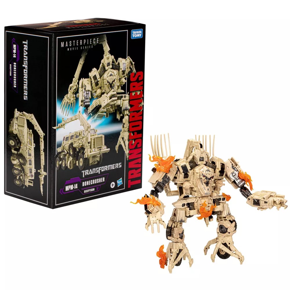 10.5 Transformers Masterpiece Movie Series Bonecrusher Action Figure w/ Accessories $99 Free Shipping