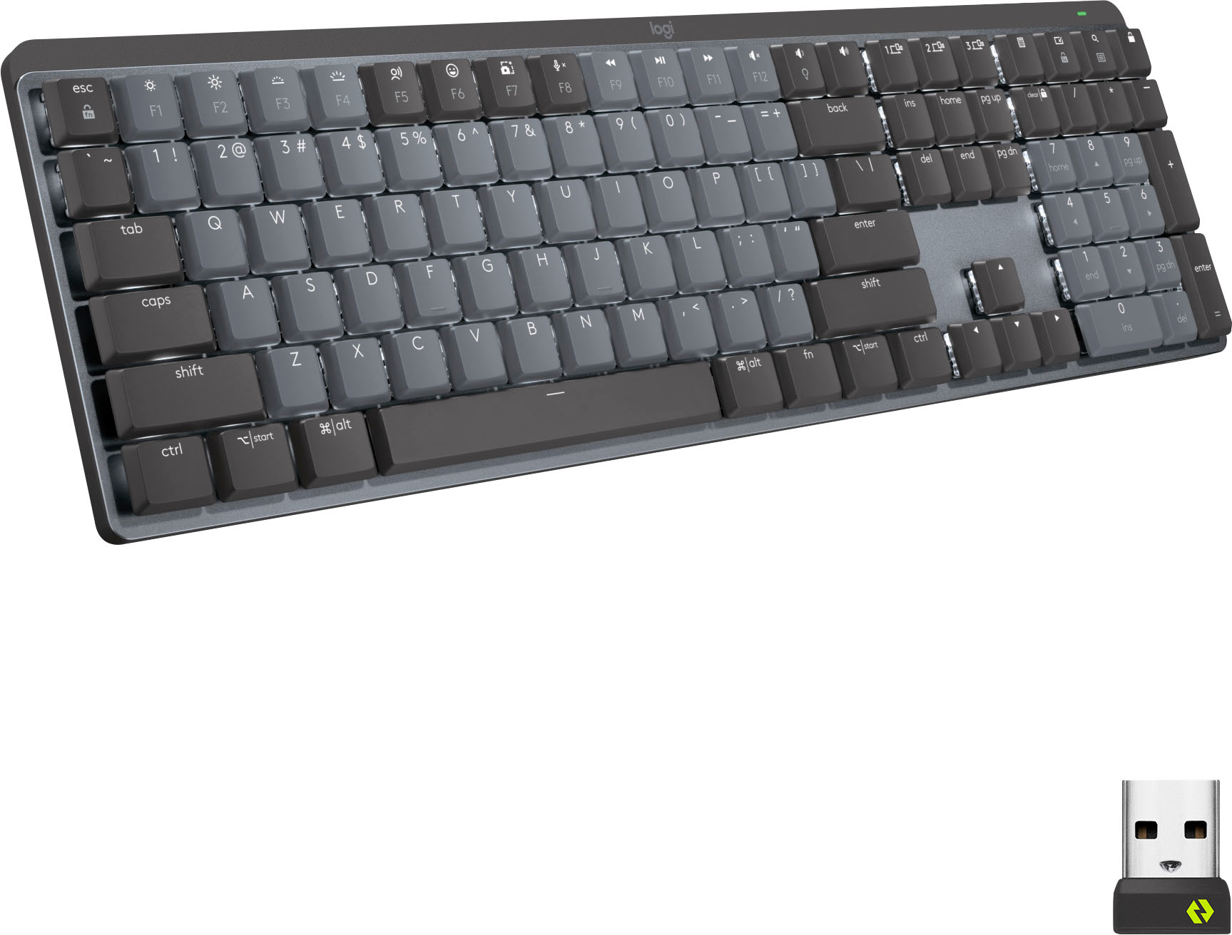 $109.59 tax Logitech - MX Mechanical Wireless Keyboard Tactile w/ Recycle Save Best Buy $109.59