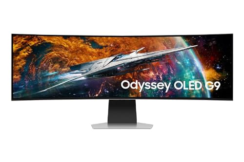 $1099.99 49 Samsung Odyssey G9 G95SC DQHD OLED 240Hz 0.03ms Curved Monitor