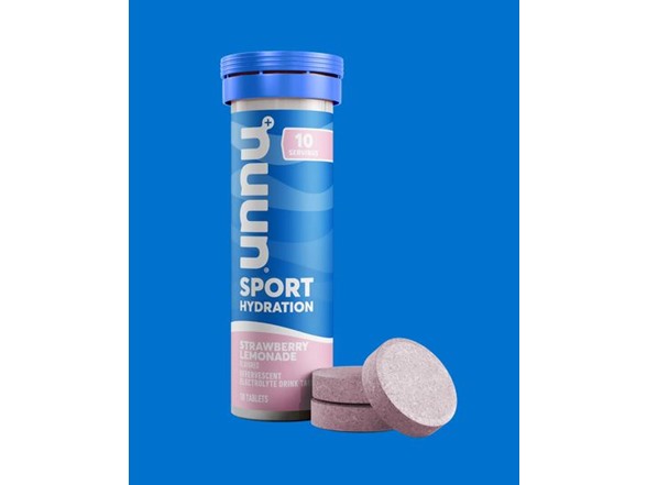 10-Pack 10-Count Nuun Sport Electrolyte Tablets Strawberry Lemonade $36 $3.60 each Free Shipping w/ Prime