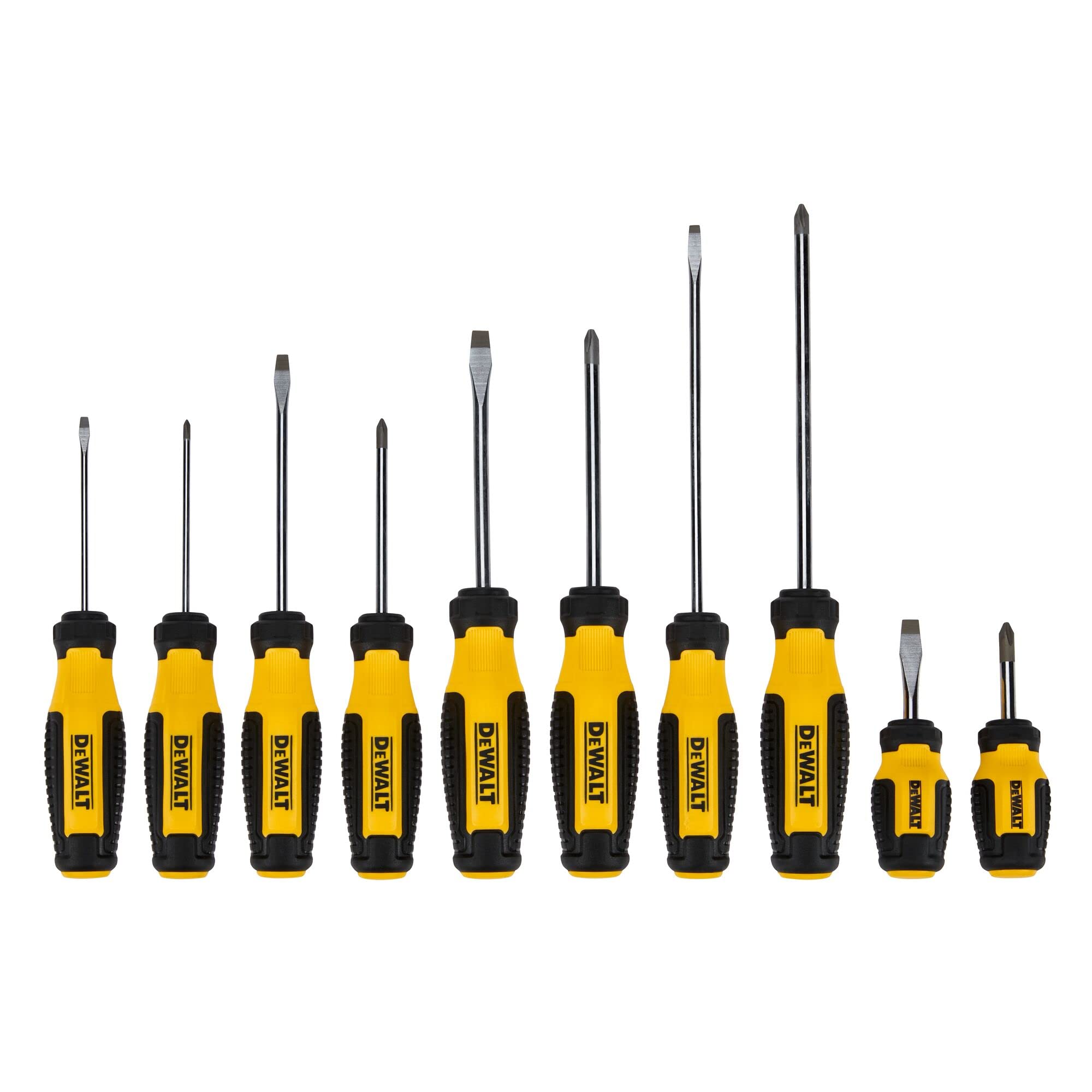 10-Piece DeWALT Magnetic Tip Screwdriver Set $20 Free Shipping