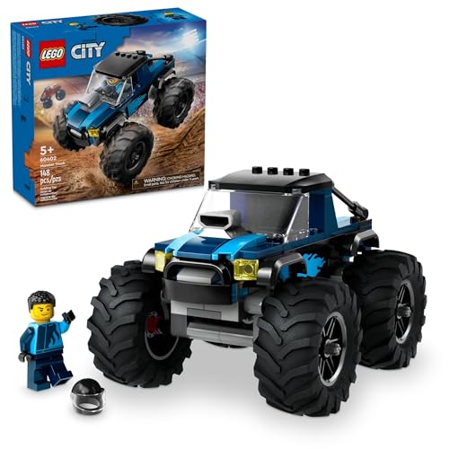 $11.19 LEGO City Blue Monster Truck Off-Road Toy 60402