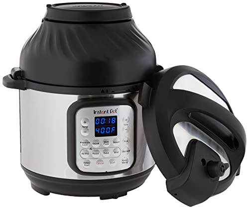 $111 Instant Pot Duo Crisp 9-in-1 Electric Pressure Cooker and Air Fryer Combo