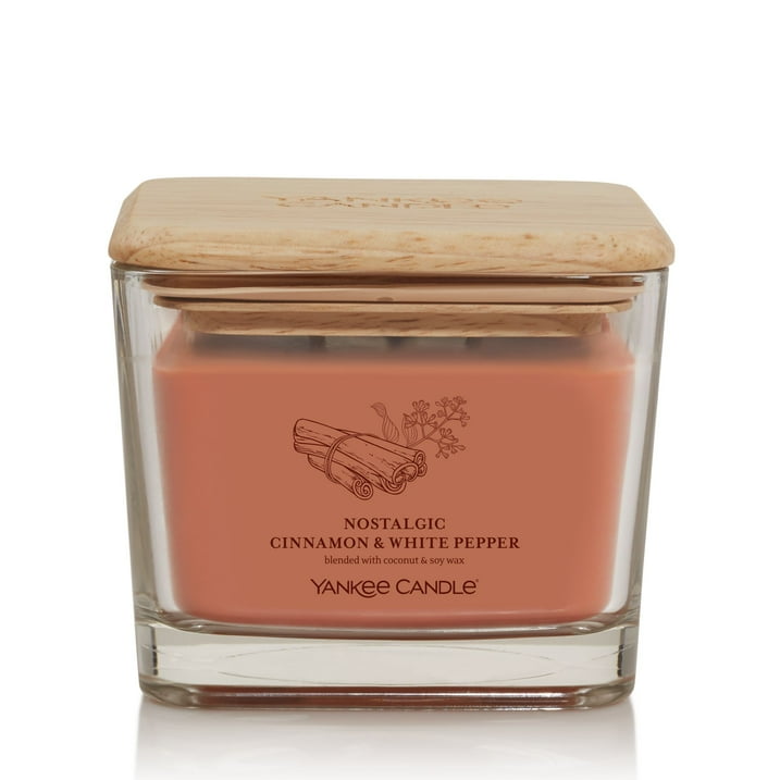 11.25-Oz Yankee Candle Medium 3-Wick Candle Nostalgic Cinnamon White Pepper $6.75 Free S H w/ Walmart or $35