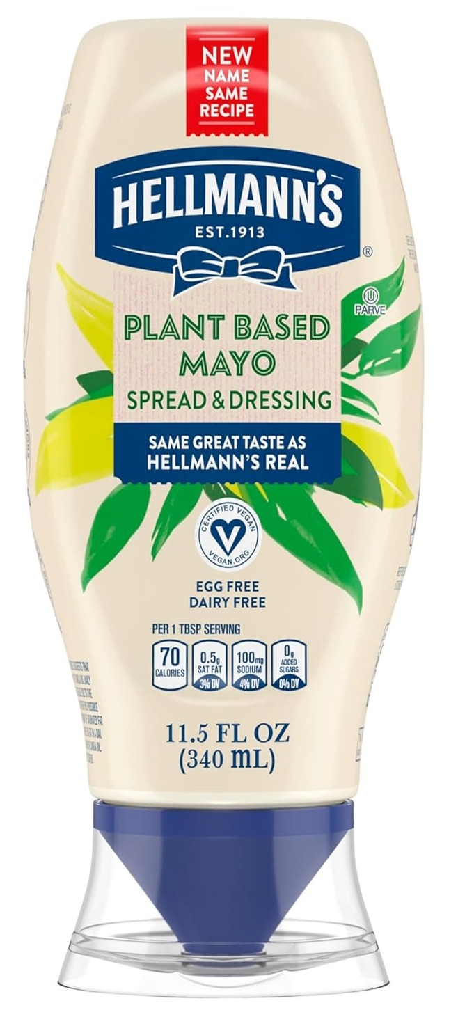 11.5-oz Hellmanns Vegan Dressing and Spread Plant-Based Mayo $1.70