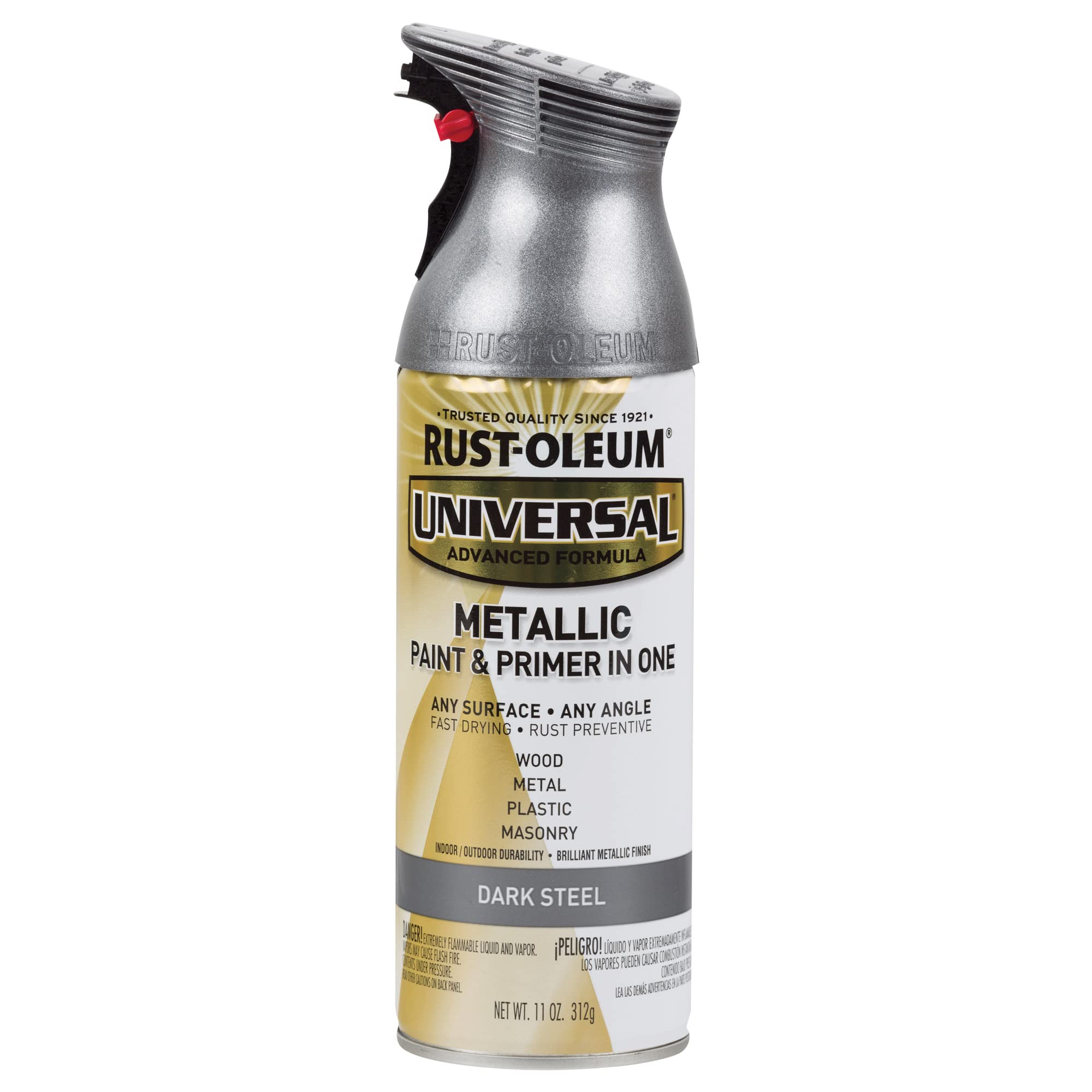 11-Oz Rust-Oleum Universal All Surface Metallic Spray Paint Dark Steel, 262662 $5.74 Free Shipping w/ Prime or on $35