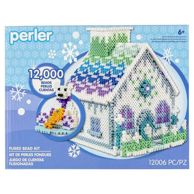 12006-Piece Perler 3D Polar Ice House Fused Bead Kit $5.48 Free S H w/ Walmart or $35