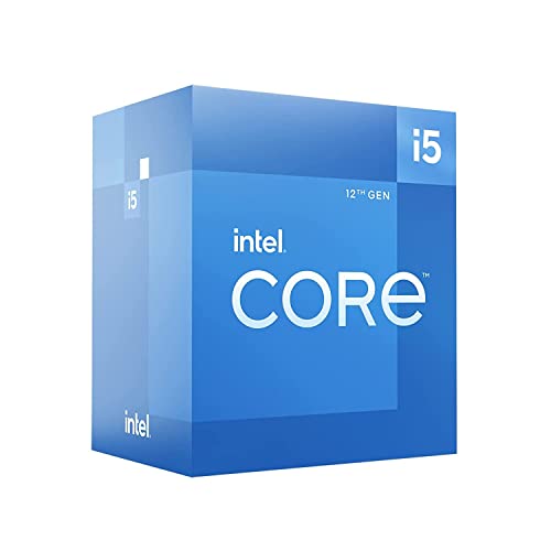 $121.50 Intel Core i5 Core 12400F Desktop Processor 18M Cache, up to 4.40 GHz