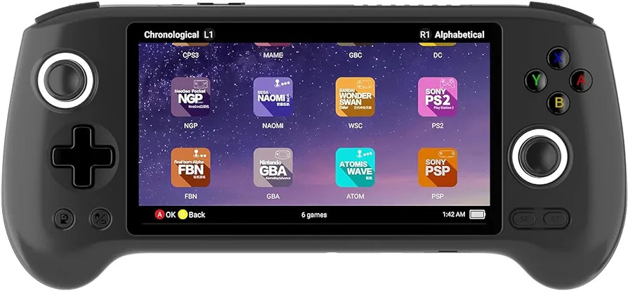 128GB Anbernic RG556 Android AMOLED Retro Emulation Handheld Black or Blue TR $150.61 Free Shipping AliEpress