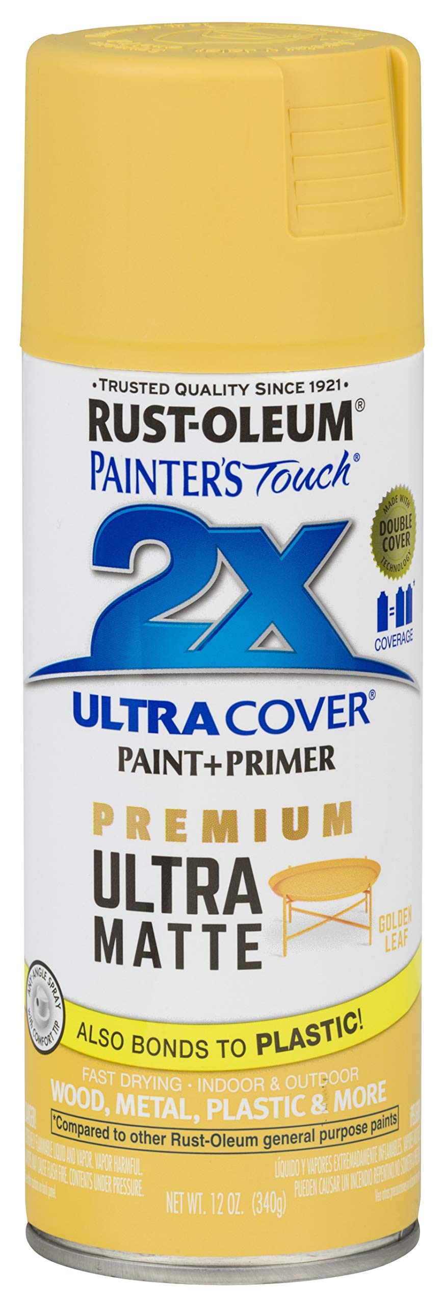 12-Oz Rust-Oleum Painters Touch 2X Ultra Cover Spray Paint Ultra Matte Deep Teal or High Gloss Tropical Leaf $3.14 Free 