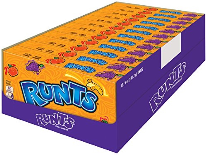 12-Pack 5-Oz Wonka Runts Fruity Hard Candy $9.61 w/ S S Free Shipping w/ Prime or on orders over $35
