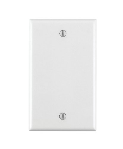 $1.37 Leviton 80714-W 1-Gang No Device Blank Wallplate