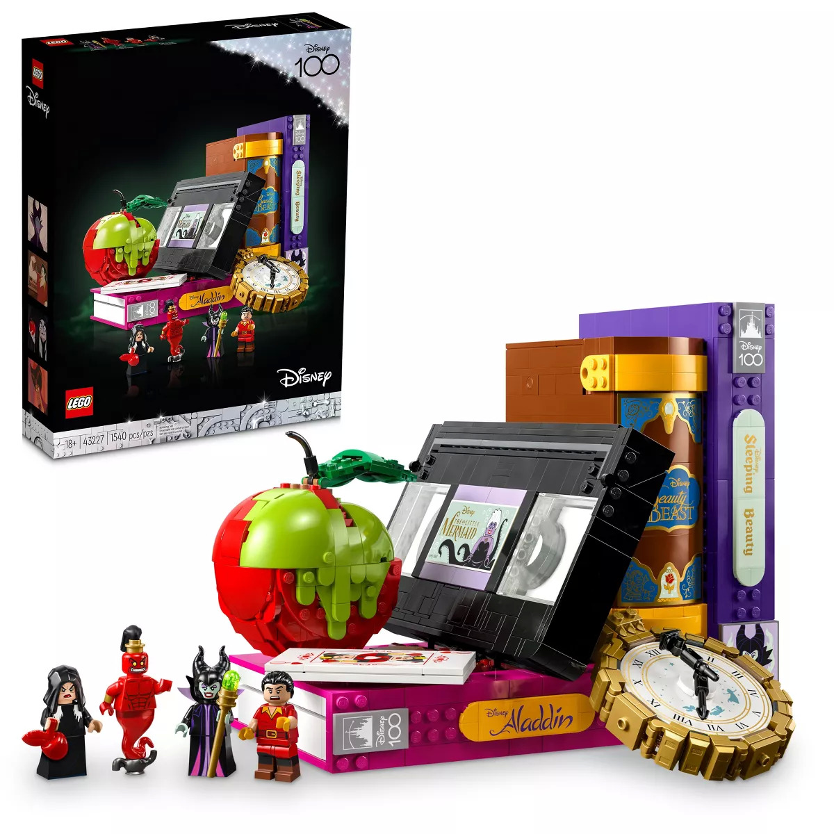 1540-Piece LEGO Disney Villain Icons 100th Anniversary Building Set $104 Free Shipping