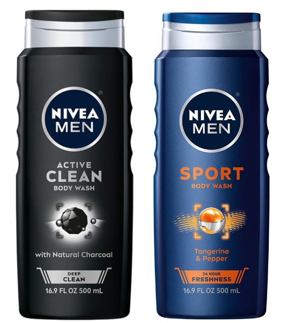 16.9-Oz Nivea Mens Body Wash Various 2 for $5 Earn $7 in ExtraBucks Rewards Free Store Pickup at CVS