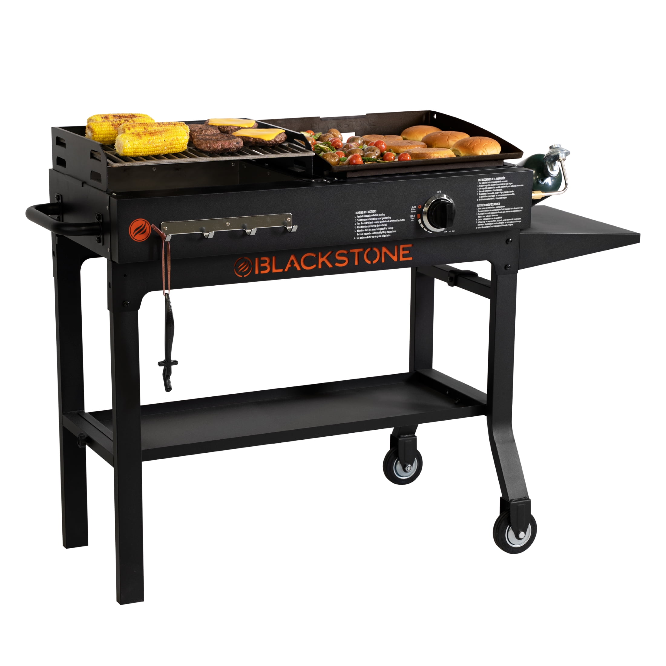 17 Blackstone Duo Griddle Charcoal Grill Combo $179 Free Shipping