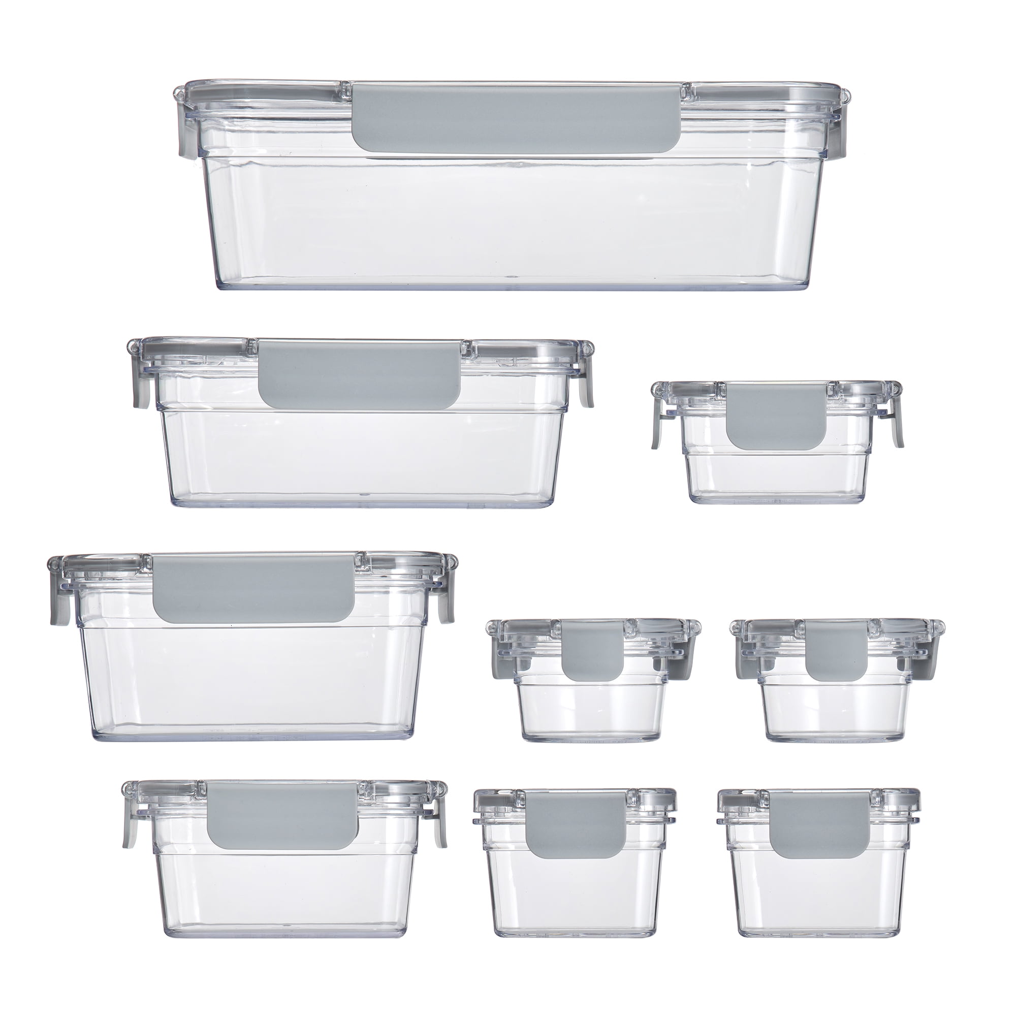 18-Piece Mainstays Tritan Food Storage Set 9 Containers 9 Lids $9.48 Free S H w/ Walmart or $35