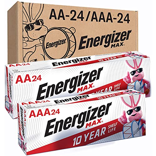 $19.60 /w S S 48-Count Energizer MAX Battery Combo Pack 24-Count AA 24-Count AAA