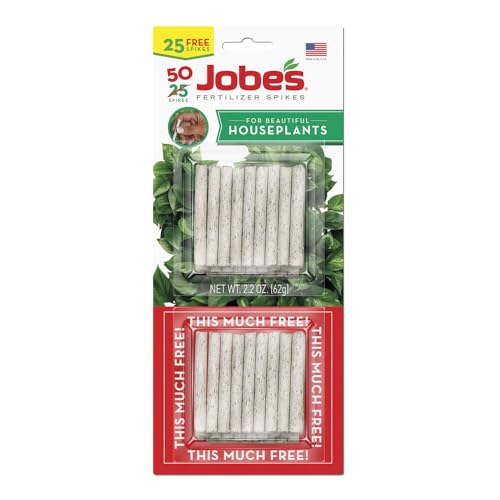 $1.98 50-Count Jobes Indoor Houseplants Fertilizer Spikes