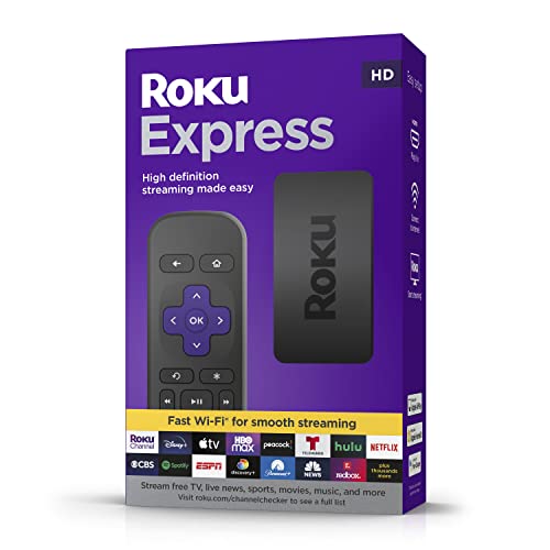 $19.99 Roku Express HD Streaming Device w/ Remote 2022 Model, 3960R