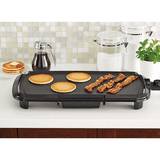20 Mainstays Electric Griddle w/ Adjustable Temperature Control $19.87 free store pickup or FS w/ Wamart or on $35