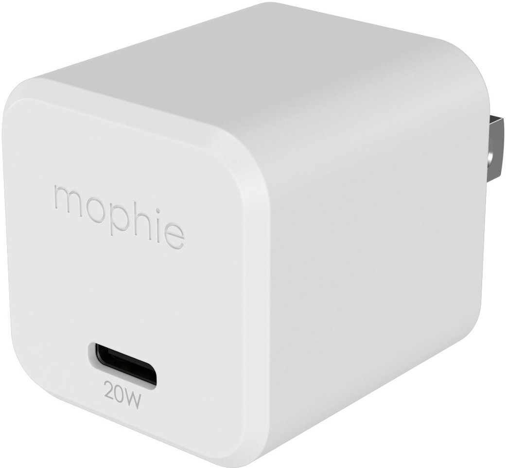 20W Mophie USB-C GAN Power Adapter White $6 Free Shipping