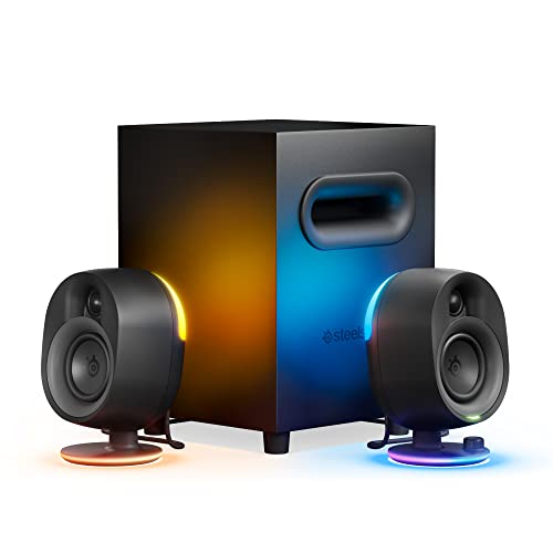 $210 SteelSeries Arena 7 RGB Illuminated 2.1 Gaming Speakers
