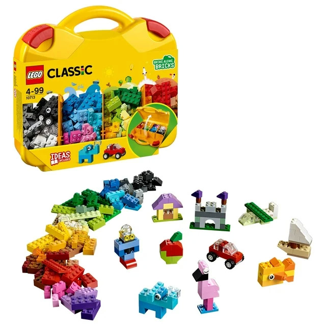213-Piece LEGO Classic Creative Suitcase $3 Walmart Cash $14.52, 252-Piece LEGO City 4x4 Off-Roader Adventures $4.50 WM 