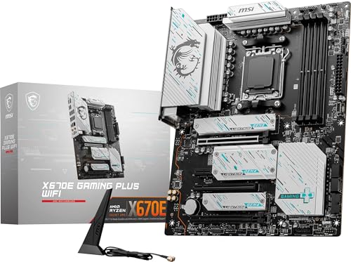 $219.99 MSI X670E Gaming Plus WiFi Gaming Motherboard