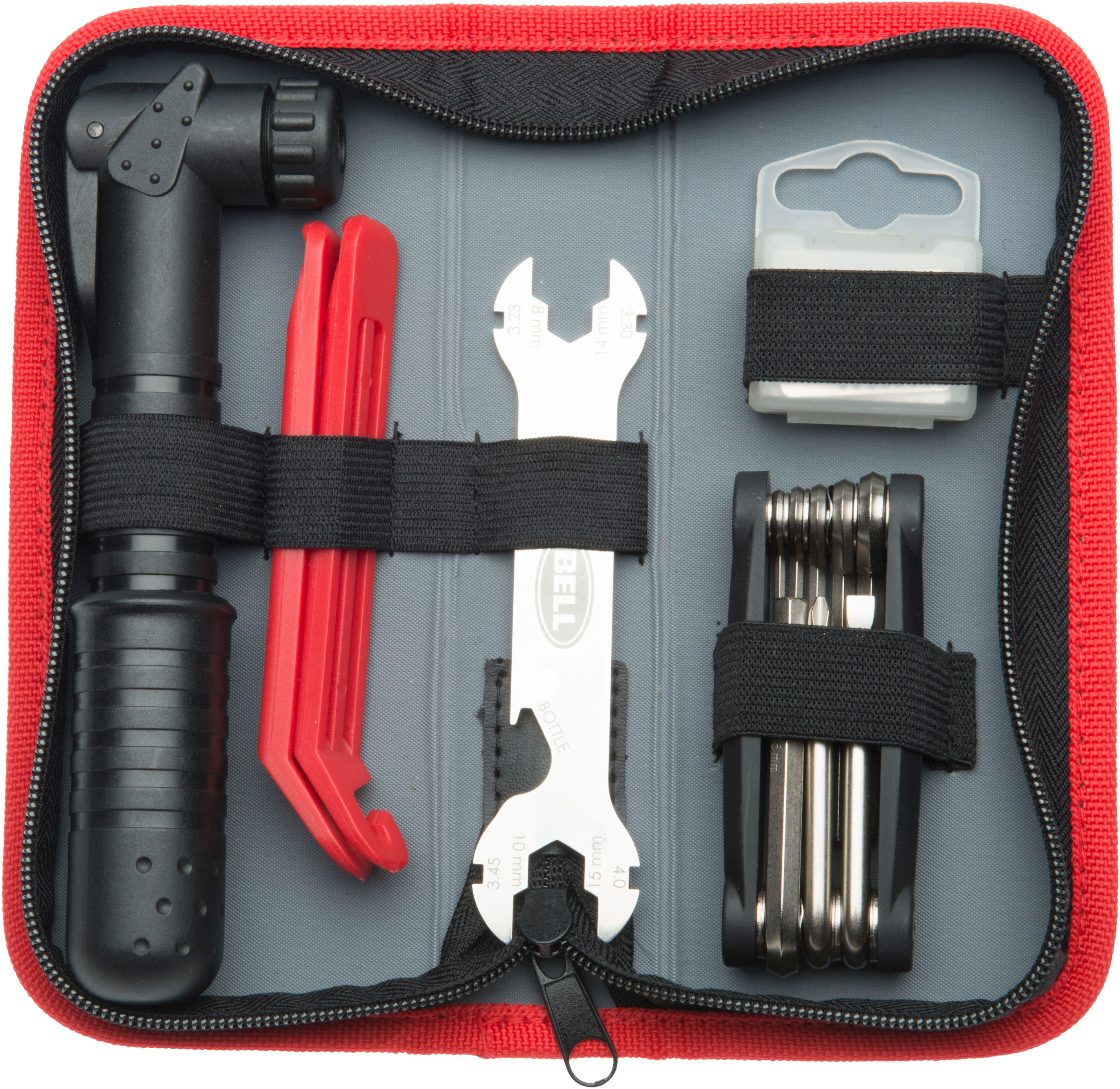 21-Piece Bell Roadside 900 Bike Tool Kit w/ Mini Pump Case $5 at Best Buy w/ Free Store Pickup