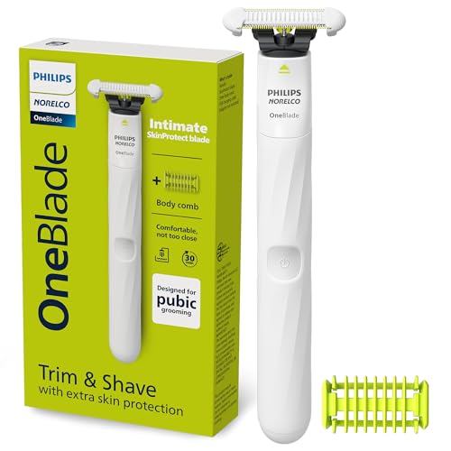 $23.99 Philips Norelco OneBlade Unisex Intimate Pubic Personal Body Groomer Trimmer, QP1924/70
