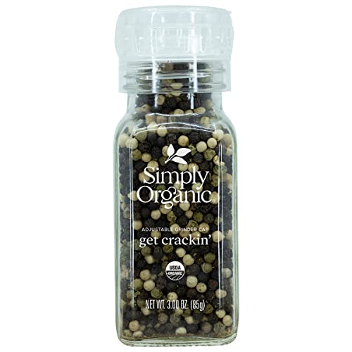 $2.40 Simply Organic Whole Pepper Grinder, 3 Ounce Bottle