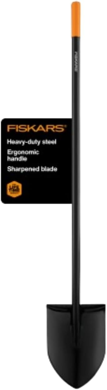 $24 Fiskars 57 Steel Long-handled Digging Shovel