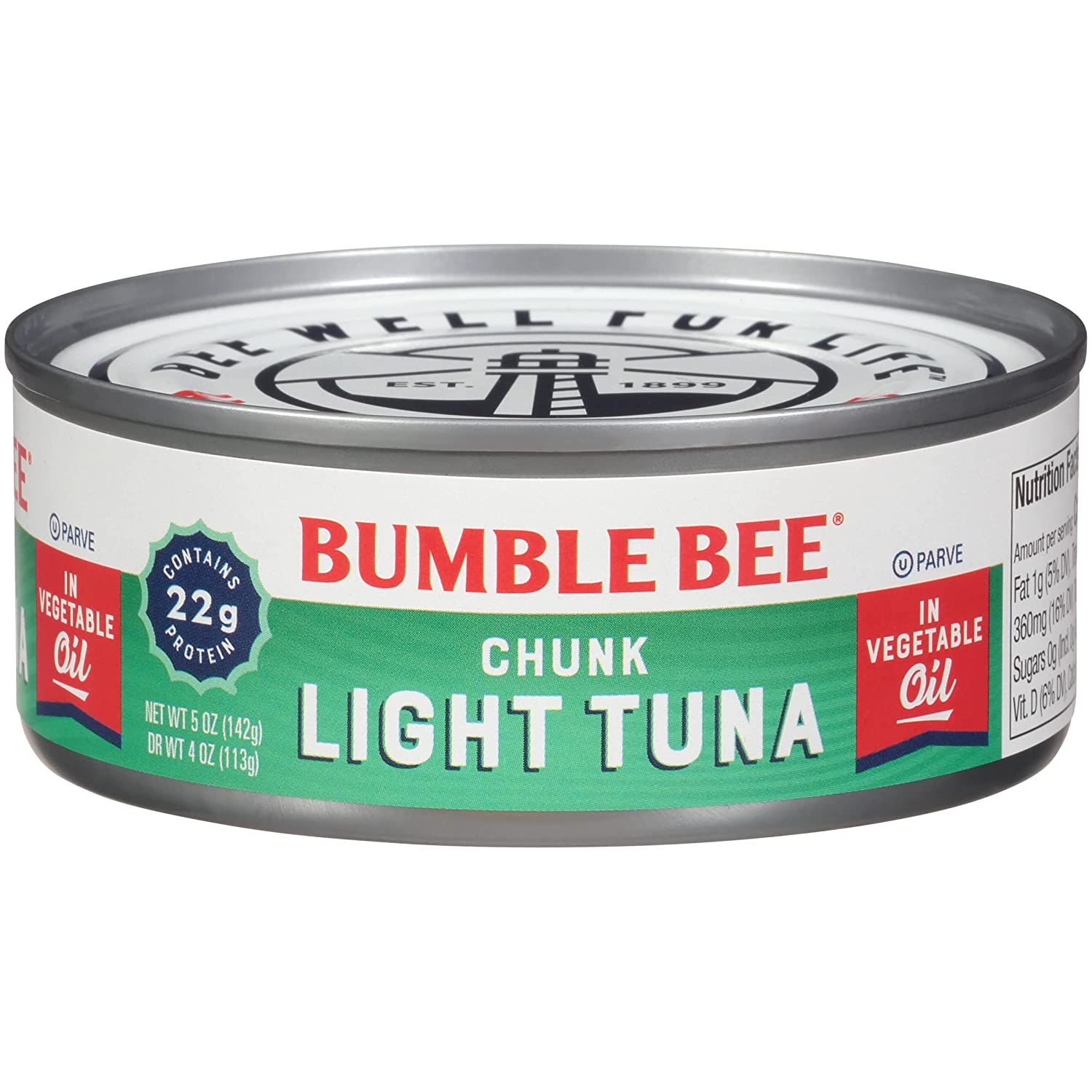 24-Pack 5-Oz Bumble Bee Chunk Light Tuna in Water $15.20