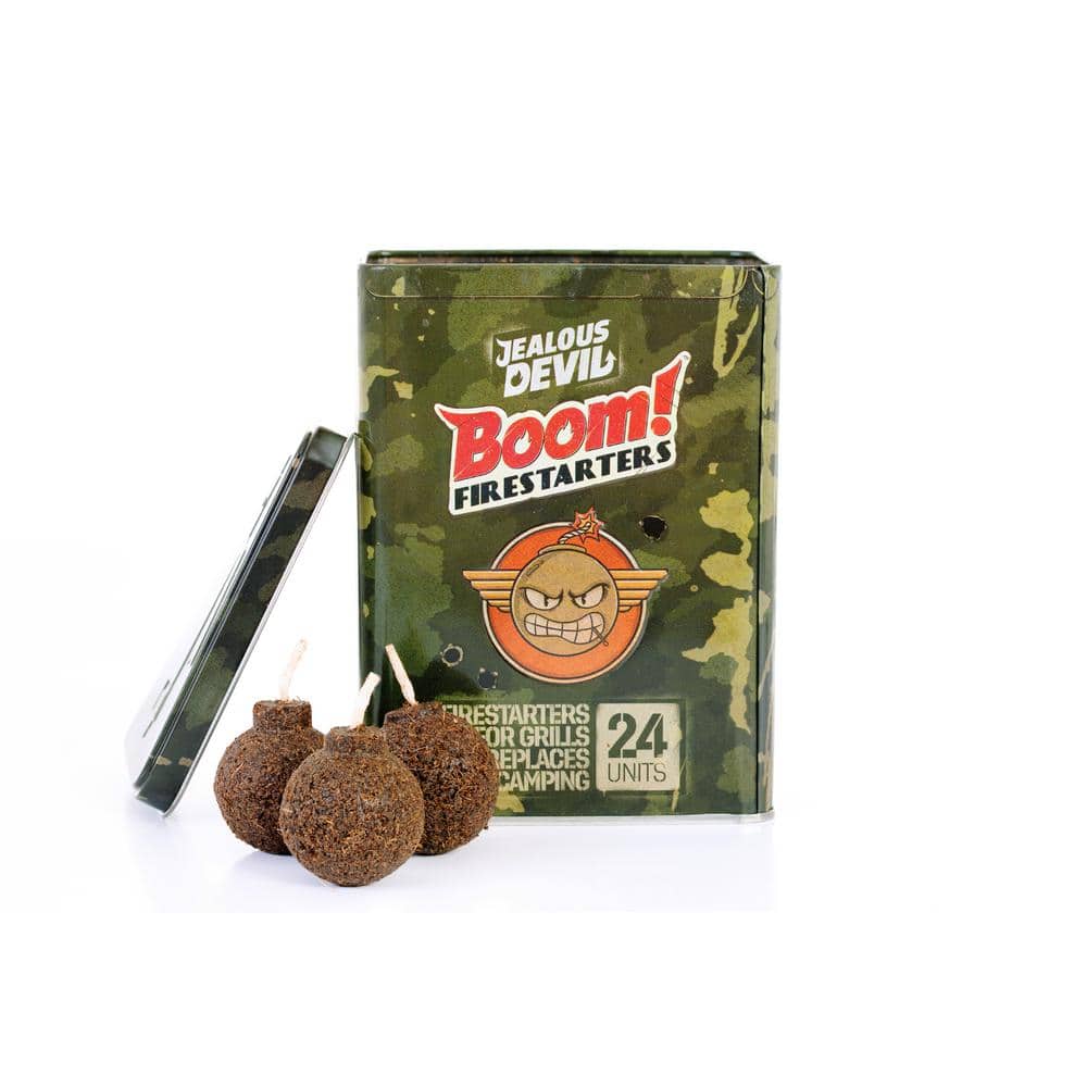 24-Pack Jealous Devil Boom Firestarters $10 Free Shipping