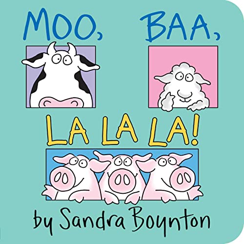 $2.77 Moo, Baa, La La La Childrens Board Book