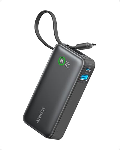 $27.99 Anker 10000mAH Portable Nano Power Bank Charger 1x USB-C PD30W, 1x USB-A