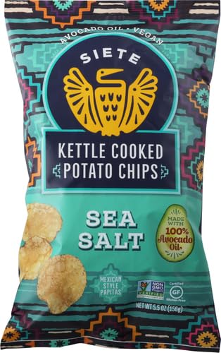 $2.99 Siete Family Foods Sea Salt Potato Chips, 5.5 oz Bag