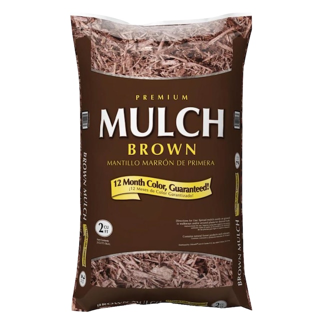 2-Cu Ft Premium Mulch Various Colors $2.50 YMMV Free Store Pickup at Lowes