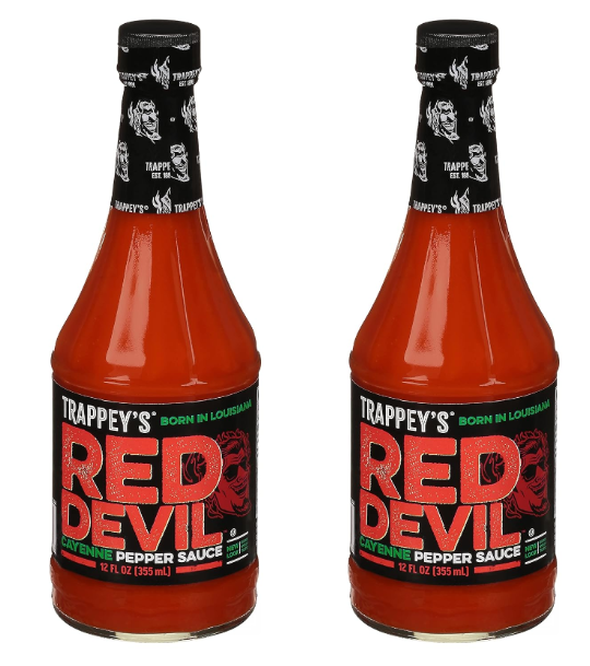 2-Pack 12-Oz Trappeys Red Devil Hot Sauce $3.15 Free Ship w/Prime or on orders $35