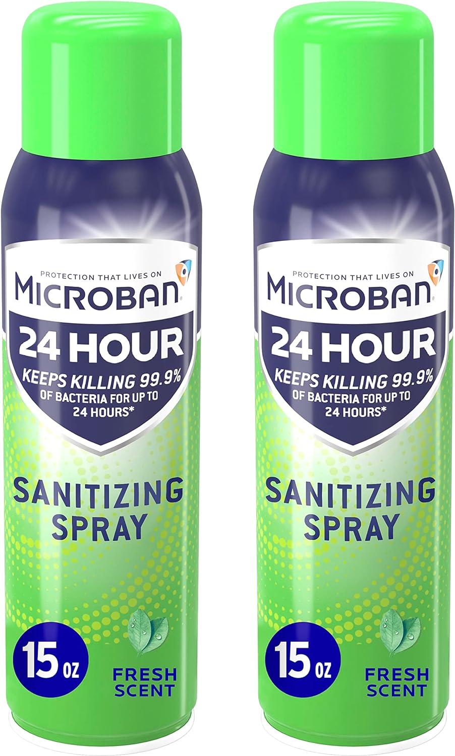 2-Pack 15-Oz Microban Disinfectant Spray Fresh Scent $3.06 w/ S S Free Shipping w/ Prime or on $35