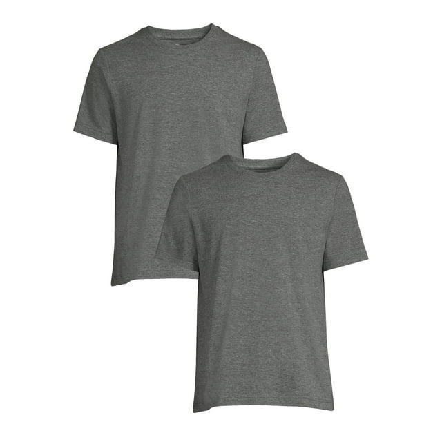 2-Pack Athletic Works Mens Crew Neck Athletic T-Shirts Various Colors Sizes $10 Free Shipping w/ Walmart or on $35