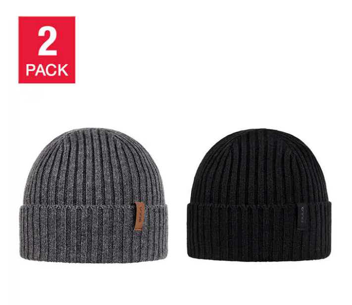 2-Pack Bula Unisex Merino Wool Blend Beanie $10 F/S Costco
