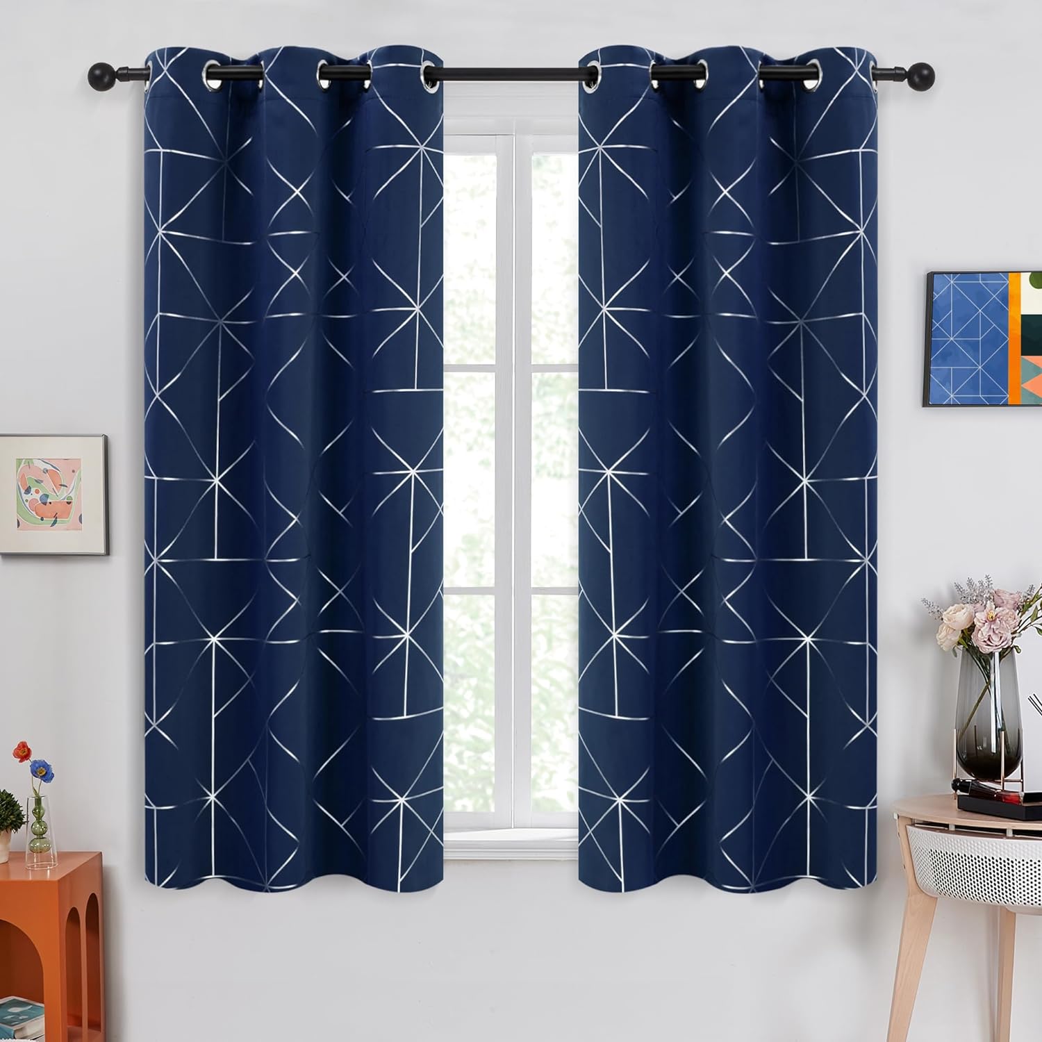 2-Pack Deconovo Pattern Design Blackout Curtains Various from $7.80 More Free Shipping w/ Prime or $35 orders