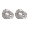 2-Pack Defiant Brandywine Stainless Steel Door Knobs Bed/Bath or Hall/Closet $7 Free Shipping