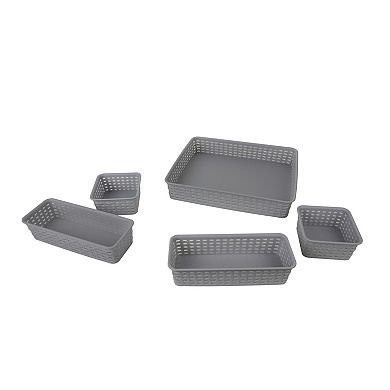 2-Packs 5-Piece The Big One Plastic Storage Bins $13.18 Free Store Pickup at Kohls or FS on $49