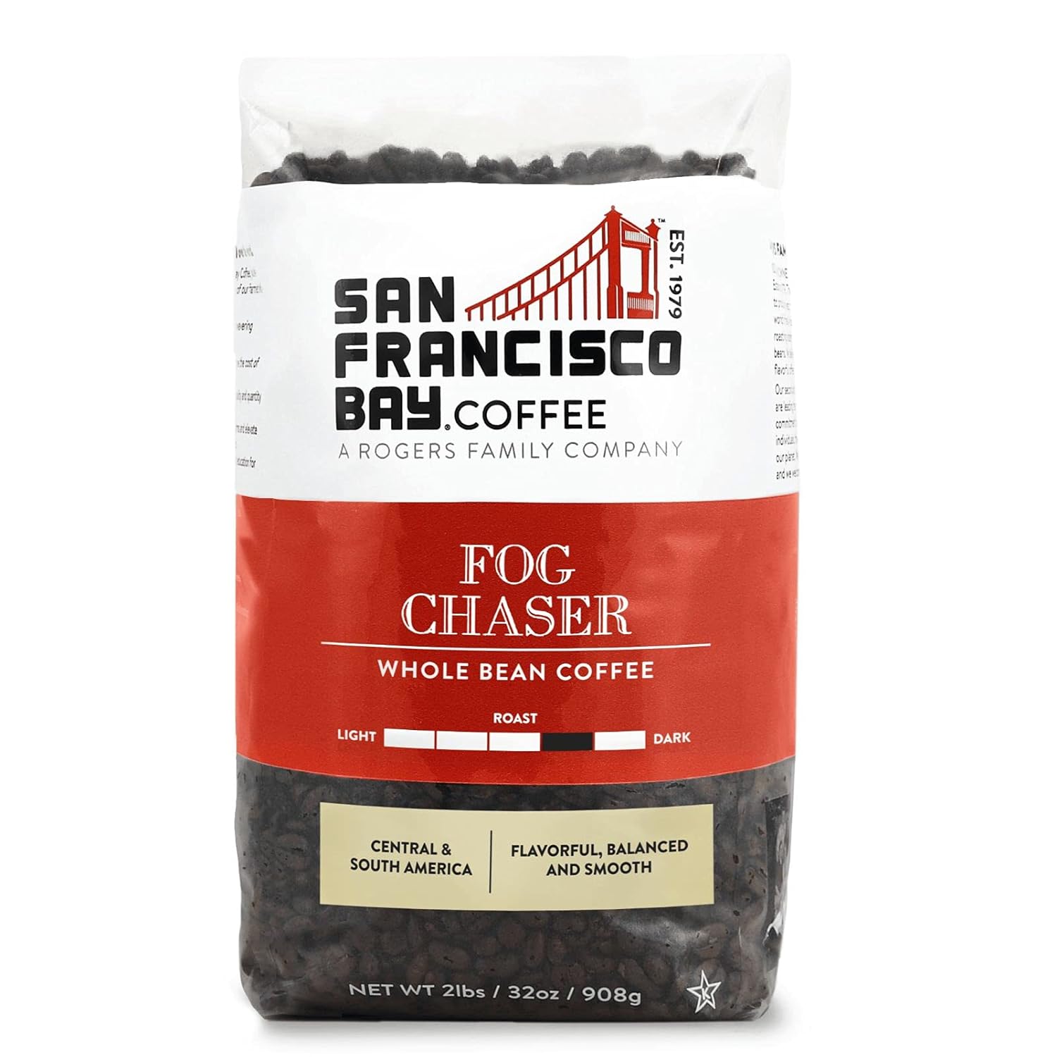 2-lbs San Francisco Bay Whole Bean Coffee Fog Chaser or French Roast $13.50 More w/ S S Free Shipping w/ Prime or on $35