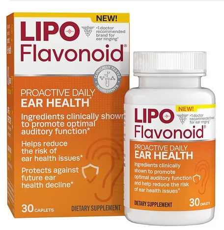 30-Count Lipo-Flavonoid Proactive Daily Ear Health Dietary Supplement Free Free Store Pickup at Walgreens